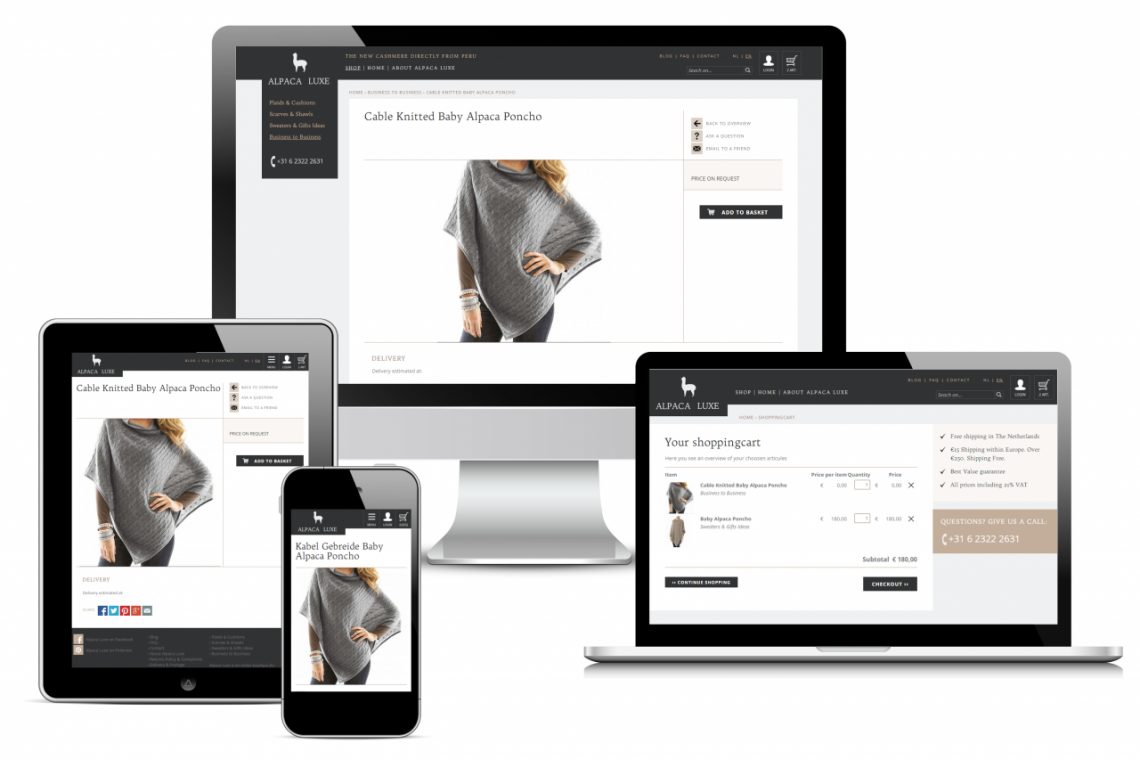 Een webshop design laten maken - IP Life